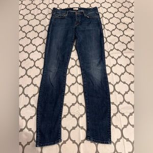 Mother The Looker Flowers From The Storm Jeans Women’s Size 27 Made In U.S.A